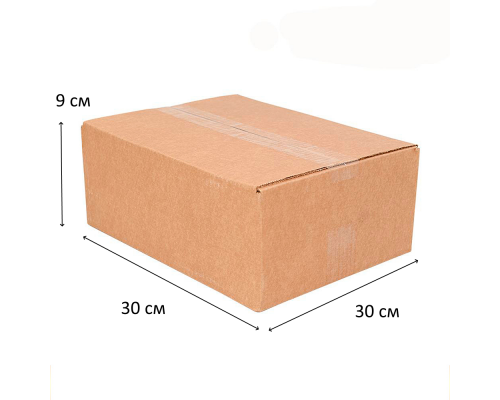 Коробка картонная 300*300*90 Т23С