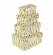 Коробка подарочная 9*5*4 ПУШКИНСКИЕ СТРОКИ