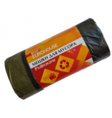 Мешок для мусора ПНД 35л 10шт с завязками